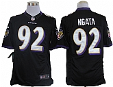 Nike Limited Baltimore Ravens #92 Haloti Ngata Black Jerseys,baseball caps,new era cap wholesale,wholesale hats