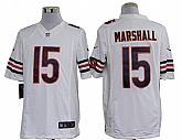 Nike Limited Chicago Bears #15 Brandon Marshall White Jerseys,baseball caps,new era cap wholesale,wholesale hats