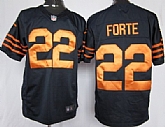 Nike Limited Chicago Bears #22 Matt Forte Blue With Orange Jerseys,baseball caps,new era cap wholesale,wholesale hats