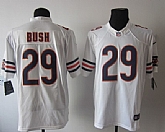 Nike Limited Chicago Bears #29 Michael Bush White Jerseys,baseball caps,new era cap wholesale,wholesale hats