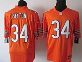 Nike Limited Chicago Bears #34 Walter Payton Orange Jerseys,baseball caps,new era cap wholesale,wholesale hats