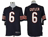 Nike Limited Chicago Bears #6 Jay Cutler Blue Jerseys,baseball caps,new era cap wholesale,wholesale hats