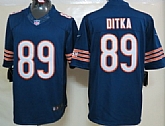 Nike Limited Chicago Bears #89 Mike Ditka Blue Jerseys,baseball caps,new era cap wholesale,wholesale hats