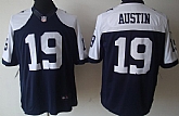 Nike Limited Dallas Cowboys #19 Miles Austin Blue Thanksgiving Jerseys,baseball caps,new era cap wholesale,wholesale hats