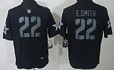 Nike Limited Dallas Cowboys #22 Emmitt Smith Black Impact Jerseys,baseball caps,new era cap wholesale,wholesale hats
