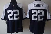 Nike Limited Dallas Cowboys #22 Emmitt Smith Blue Thanksgiving Jerseys,baseball caps,new era cap wholesale,wholesale hats