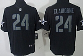 Nike Limited Dallas Cowboys #24 Morris Claiborne Black Impact Jerseys,baseball caps,new era cap wholesale,wholesale hats