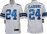 Nike Limited Dallas Cowboys #24 Morris Claiborne White Jerseys,baseball caps,new era cap wholesale,wholesale hats