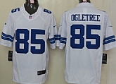 Nike Limited Dallas Cowboys #85 Kevin Ogletree White Jersey,baseball caps,new era cap wholesale,wholesale hats
