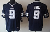 Nike Limited Dallas Cowboys #9 Tony Romo Blue Jerseys,baseball caps,new era cap wholesale,wholesale hats