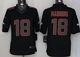 Nike Limited Denver Broncos #18 Peyton Manning Black Impact Jerseys,baseball caps,new era cap wholesale,wholesale hats
