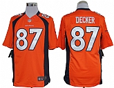Nike Limited Denver Broncos #87 Eric Decker Orange Jerseys,baseball caps,new era cap wholesale,wholesale hats