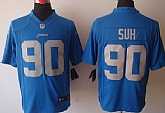 Nike Limited Detroit Lions #90 Ndamukong Suh Navy Blue Jerseys,baseball caps,new era cap wholesale,wholesale hats