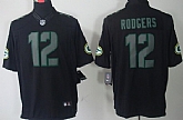 Nike Limited Green Bay Packers #12 Aaron Rodgers Black Impact Jerseys,baseball caps,new era cap wholesale,wholesale hats