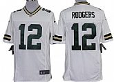 Nike Limited Green Bay Packers #12 Aaron Rodgers White Jerseys,baseball caps,new era cap wholesale,wholesale hats