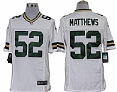 Nike Limited Green Bay Packers #52 Clay Matthews White Jerseys,baseball caps,new era cap wholesale,wholesale hats