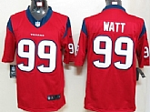 Nike Limited Houston Texans #99 J.J. Watt Red Jerseys,baseball caps,new era cap wholesale,wholesale hats