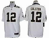 Nike Limited New Orleans Saints #12 Marques Colston White Jerseys,baseball caps,new era cap wholesale,wholesale hats