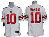 Nike Limited New York Giants #10 Eli Manning White Jerseys,baseball caps,new era cap wholesale,wholesale hats
