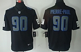 Nike Limited New York Giants #90 Jason Pierre-Paul Black Impact Jerseys,baseball caps,new era cap wholesale,wholesale hats