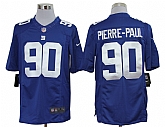 Nike Limited New York Giants #90 Jason Pierre-Paul Blue Jerseys,baseball caps,new era cap wholesale,wholesale hats