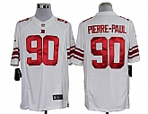 Nike Limited New York Giants #90 Jason Pierre-Paul White Jerseys,baseball caps,new era cap wholesale,wholesale hats