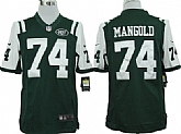 Nike Limited New York Jets #74 Nick Mangold Green Jerseys,baseball caps,new era cap wholesale,wholesale hats