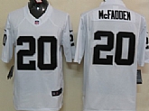 Nike Limited Oakland Raiders #20 Darren McFadden White Jerseys,baseball caps,new era cap wholesale,wholesale hats