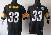 Nike Limited Pittsburgh Steelers #33 Isaac Redman Black Jerseys,baseball caps,new era cap wholesale,wholesale hats