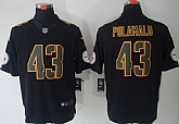 Nike Limited Pittsburgh Steelers #43 Troy Polamalu Black Impact Jerseys,baseball caps,new era cap wholesale,wholesale hats