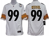 Nike Limited Pittsburgh Steelers #99 Brett Keisel White Jerseys,baseball caps,new era cap wholesale,wholesale hats