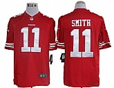 Nike Limited San Francisco 49ers #11 Alex Smith Red Jerseys,baseball caps,new era cap wholesale,wholesale hats