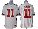 Nike Limited San Francisco 49ers #11 Alex Smith White Jerseys,baseball caps,new era cap wholesale,wholesale hats