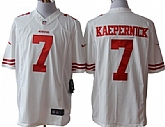 Nike Limited San Francisco 49ers #7 Colin Kaepernick White Jerseys,baseball caps,new era cap wholesale,wholesale hats