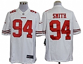 Nike Limited San Francisco 49ers #94 Justin Smith White Jerseys,baseball caps,new era cap wholesale,wholesale hats