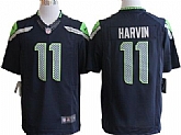 Nike Limited Seattle Seahawks #11 Percy Harvin Blue Jerseys,baseball caps,new era cap wholesale,wholesale hats