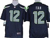 Nike Limited Seattle Seahawks #12 Fan Blue Jerseys,baseball caps,new era cap wholesale,wholesale hats