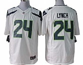 Nike Limited Seattle Seahawks #24 Marshawn Lynch White Jerseys,baseball caps,new era cap wholesale,wholesale hats