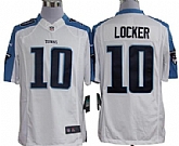 Nike Limited Tennessee Titans #10 Jake Locker White Jerseys,baseball caps,new era cap wholesale,wholesale hats