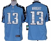 Nike Limited Tennessee Titans #13 Kendall Wright Light Blue Jerseys,baseball caps,new era cap wholesale,wholesale hats