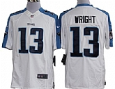 Nike Limited Tennessee Titans #13 Kendall Wright White Jerseys,baseball caps,new era cap wholesale,wholesale hats