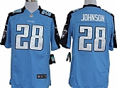 Nike Limited Tennessee Titans #28 Chris Johnson Light Blue Jerseys,baseball caps,new era cap wholesale,wholesale hats