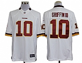 Nike Limited Washington Redskins #10 Robert Griffin III White Jerseys,baseball caps,new era cap wholesale,wholesale hats