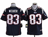 Nike New England Patriots #83 Wes Welker Game Blue Jerseys,baseball caps,new era cap wholesale,wholesale hats