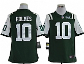 Nike New Work Jets #10 Santonio Holmes Game Green Jerseys,baseball caps,new era cap wholesale,wholesale hats