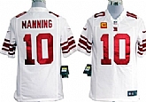 Nike New York Giants #10 Eli Manning White C Patch Game Jerseys,baseball caps,new era cap wholesale,wholesale hats