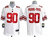 Nike New York Giants #90 Jason Pierre-Paul Game White Jerseys,baseball caps,new era cap wholesale,wholesale hats