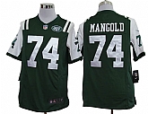 Nike New York Jets #74 Nick Mangold Green Game Jerseys,baseball caps,new era cap wholesale,wholesale hats