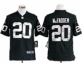 Nike Oakland Raiders #20 Darren McFadden Game Black Jerseys,baseball caps,new era cap wholesale,wholesale hats