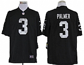 Nike Oakland Raiders #3 Carson Palmer Game Black Jerseys,baseball caps,new era cap wholesale,wholesale hats